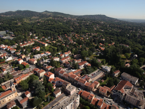 Champagne-au-Mont-d'Or vue du ciel © Ville de Champagne-au-Mont-d’Or